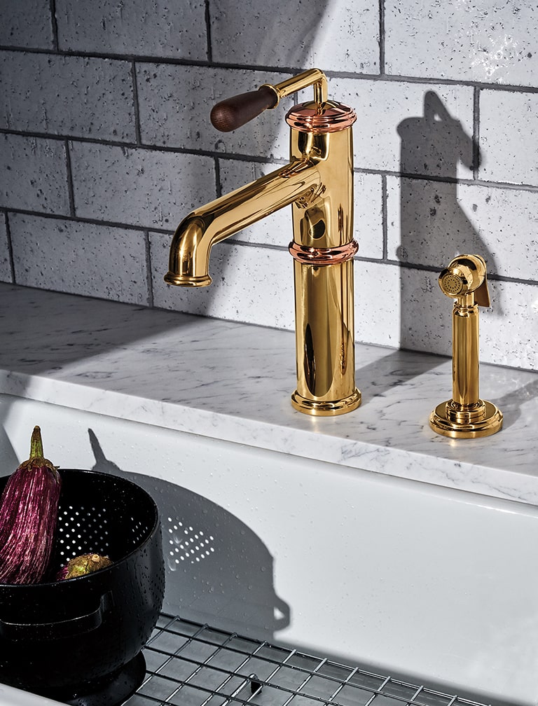 On Tap Kitchen faucet and clayburn kithcne sinks