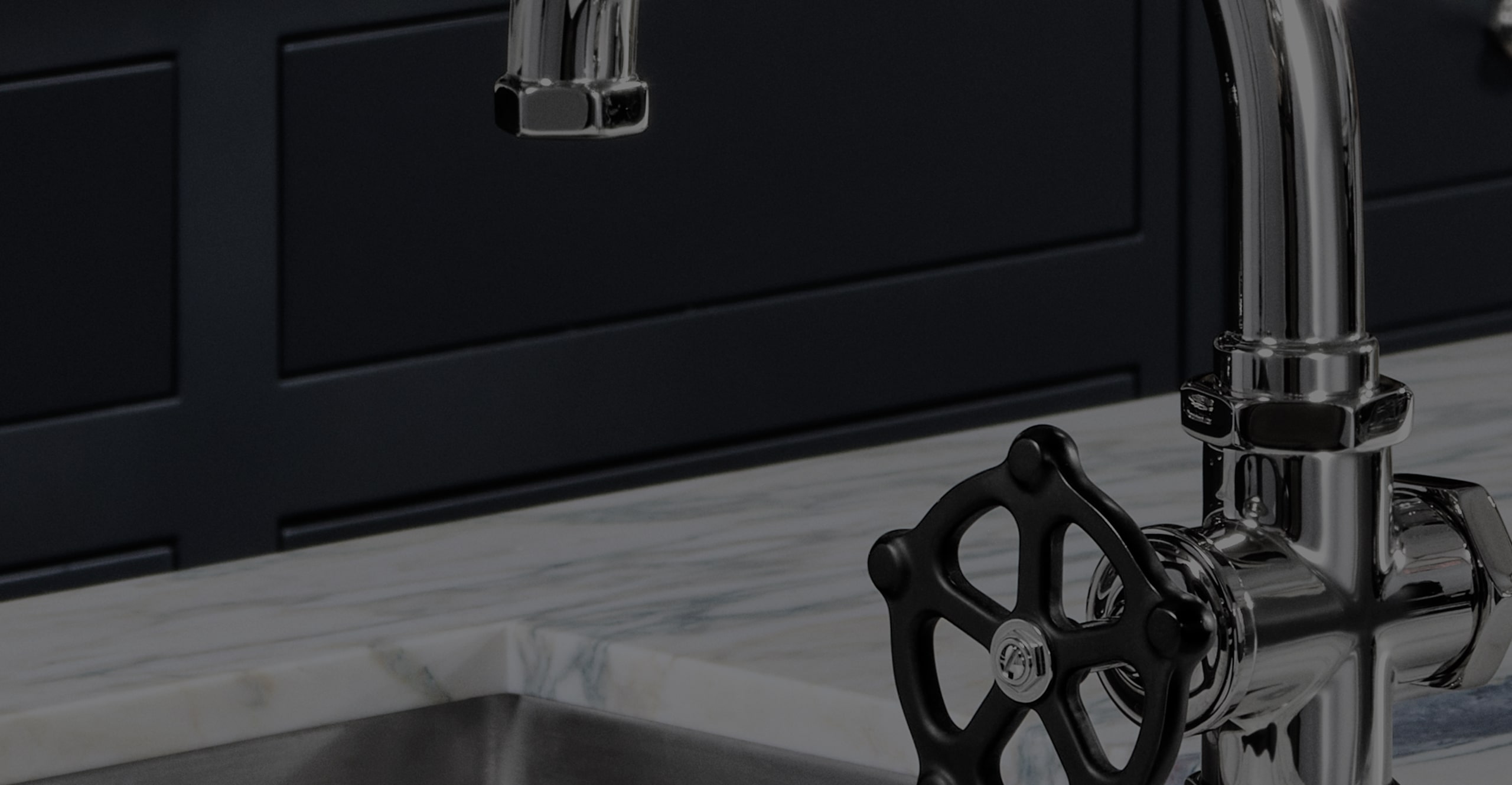 Regulator bar faucet. Exclusive. Unique. Striking. Artful.