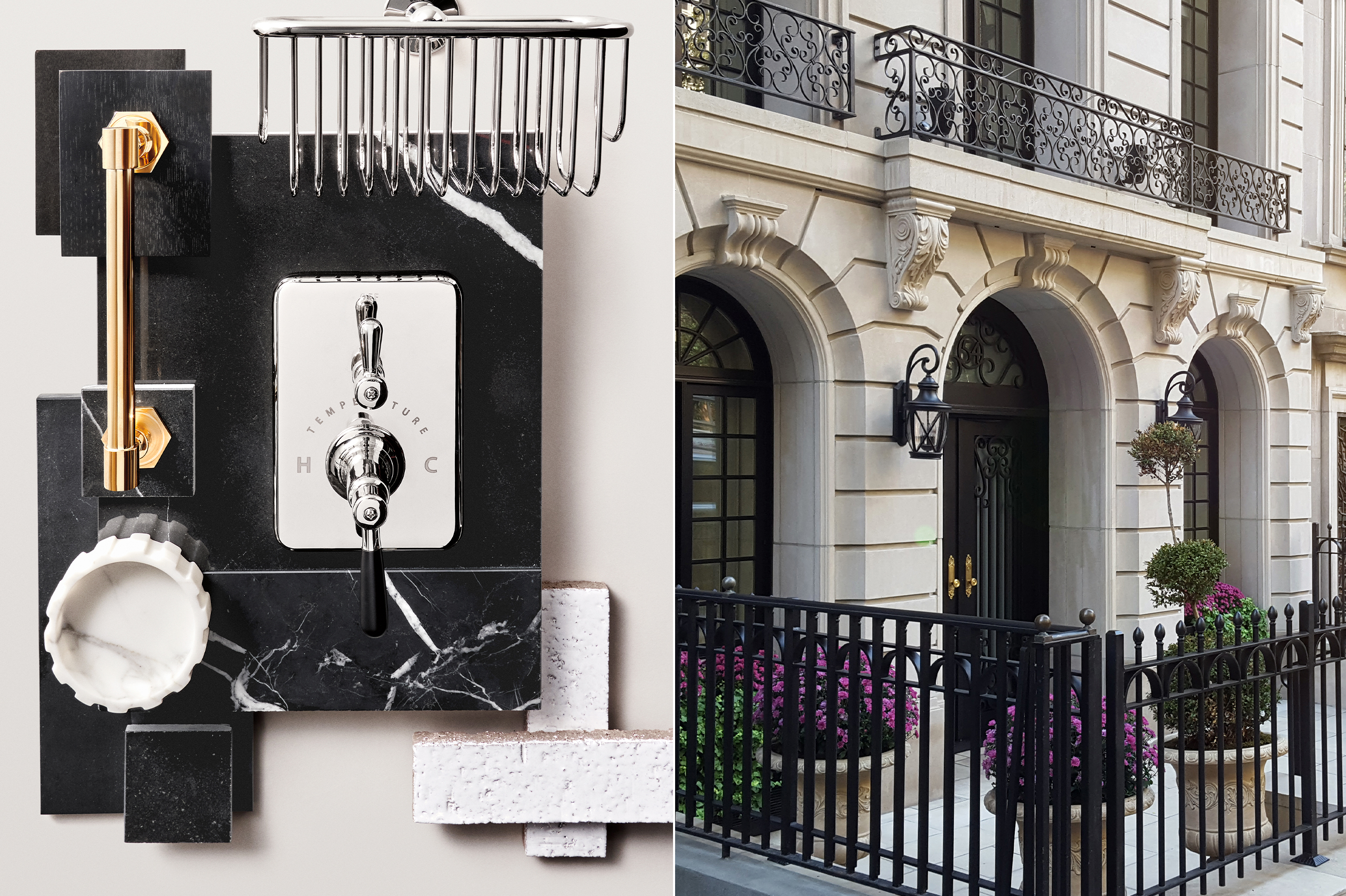 White Stone Mood Board